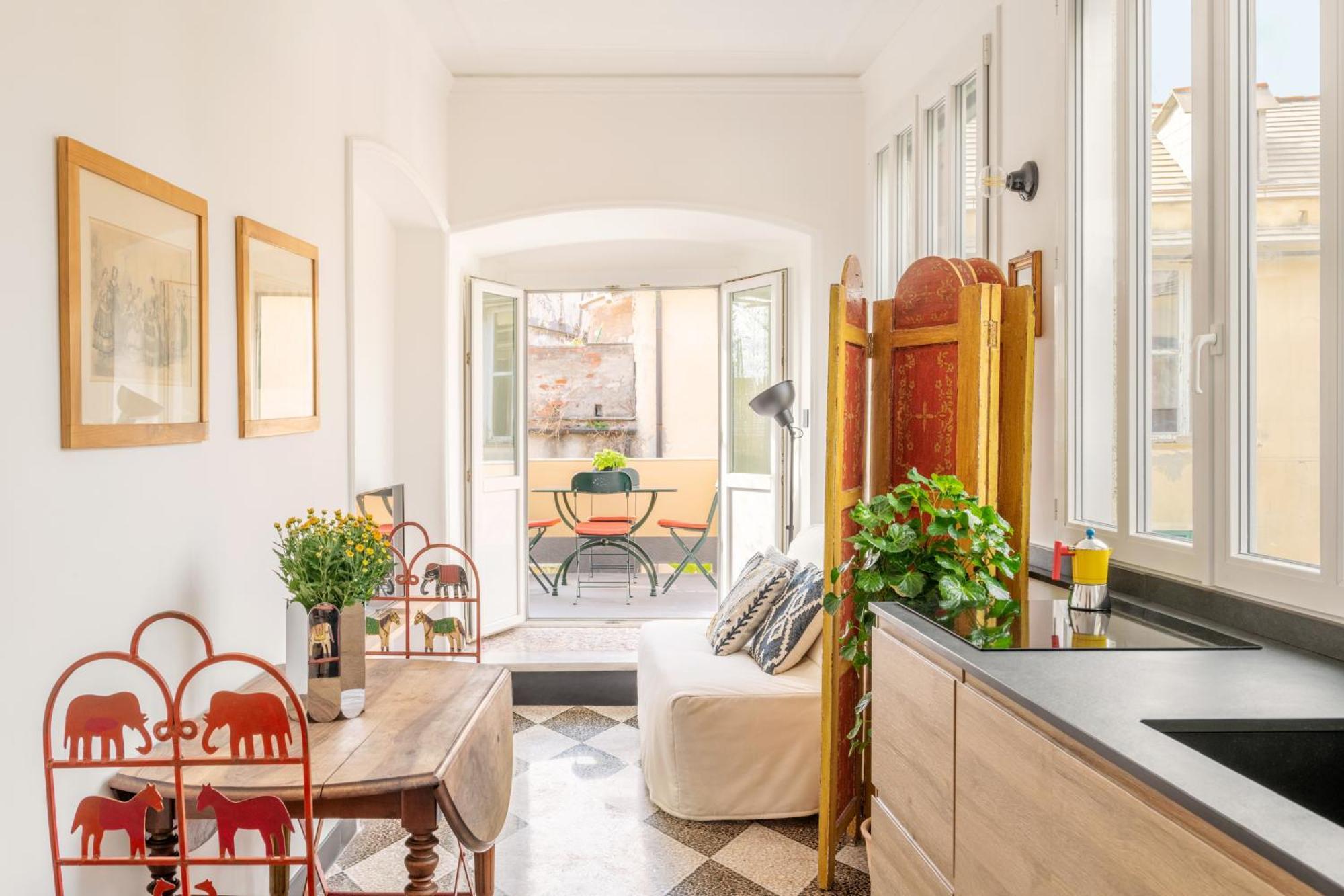 Cosy Apartment With Terrace Génova Exterior foto