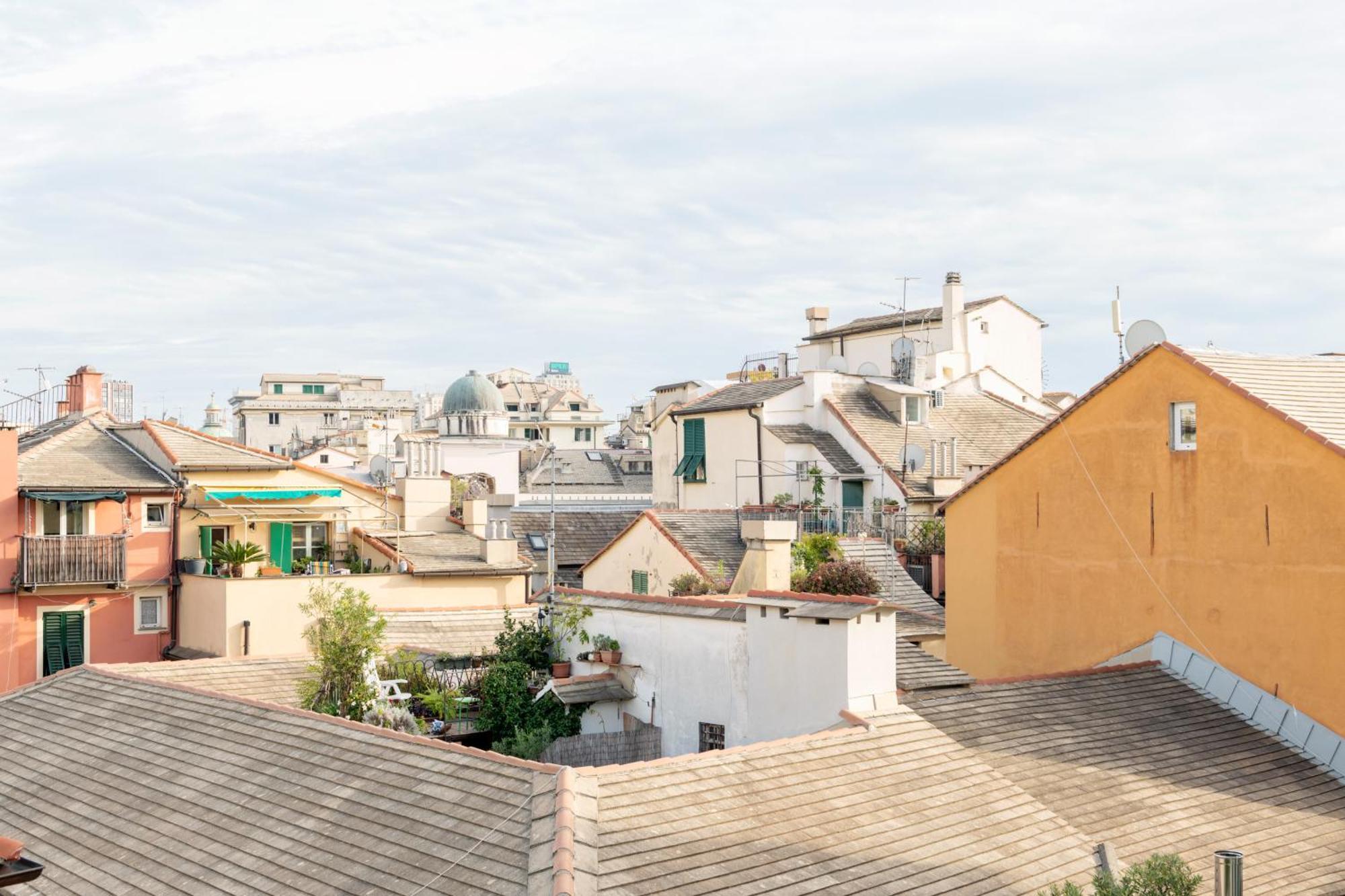 Cosy Apartment With Terrace Génova Exterior foto